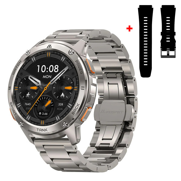 Спортивные Умные Часы Kospet TANK T3 Silver Special Edition + Спортивные Режимы, Водозащита, Звонки фото 1