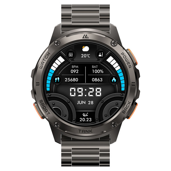 Тактические Умные Часы Kospet TANK T3 Black Special Edition + Спортивные Режимы, Водозащита, Звонки фото 9