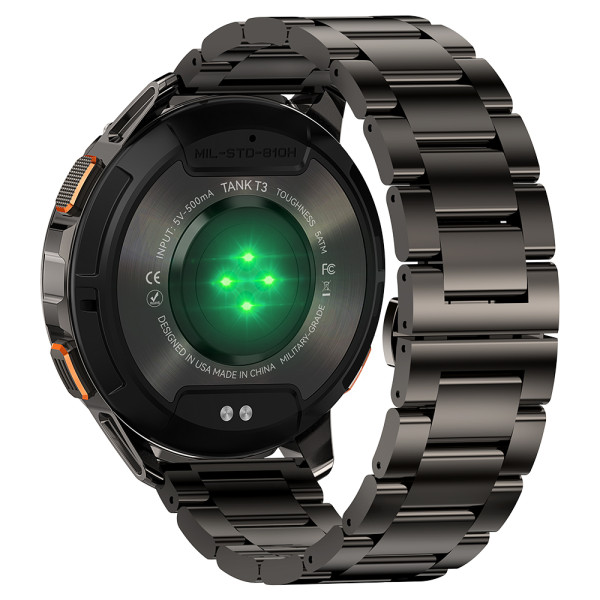 Тактические Умные Часы Kospet TANK T3 Black Special Edition + Спортивные Режимы, Водозащита, Звонки фото 4