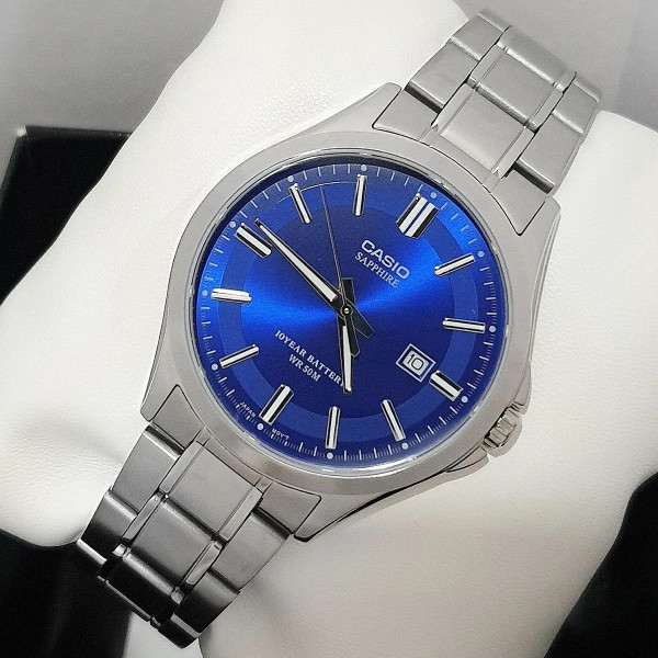 Чоловічий годинник Casio MTS-100D-2A фото 4