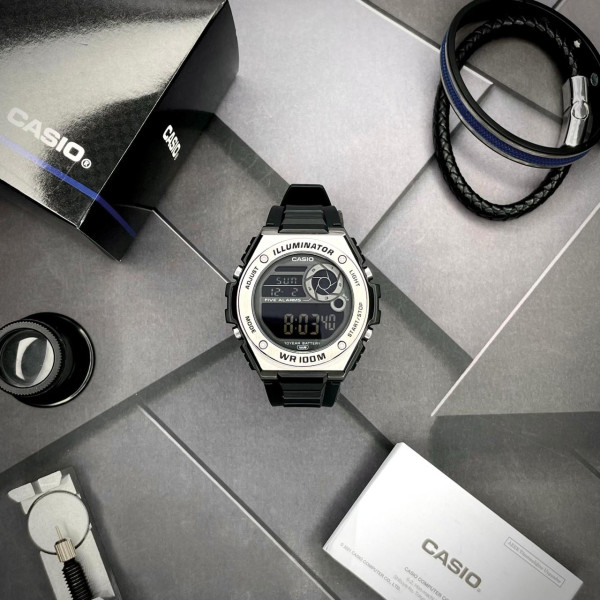 Мужские часы Casio MWD-100H-1B фото 10