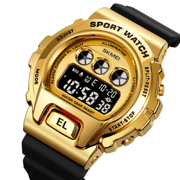 Чоловічий годинник Skmei 1905GD Gold фото 3