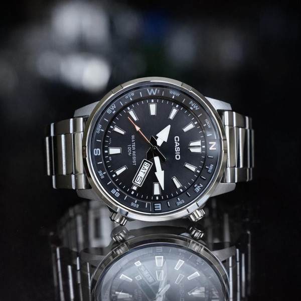 Чоловічий годинник Casio MTD-130D-1A4 фото 4