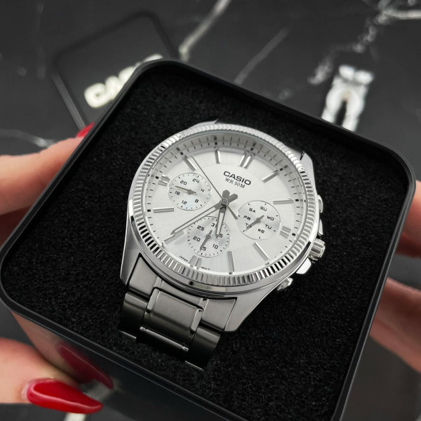 Чоловічий годинник Casio MTP-1375D-7A фото 7