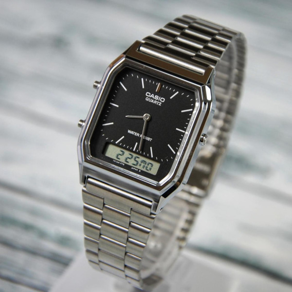 Мужские часы Casio AQ-230A-1D фото 3