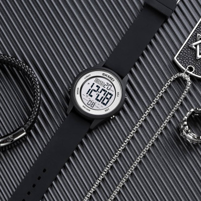 Skmei 1758BKSI Black Silver