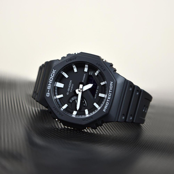 Мужские часы G-SHOCK Casio GA-2100-1A фото 4