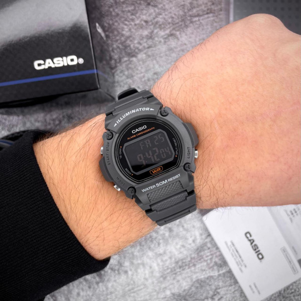 Мужские часы Casio W-219H-8B фото 3