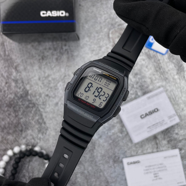 Мужские часы Casio W-96H-1B фото 5