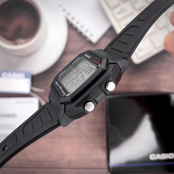 Мужские часы Casio W-800H-1A фото 7
