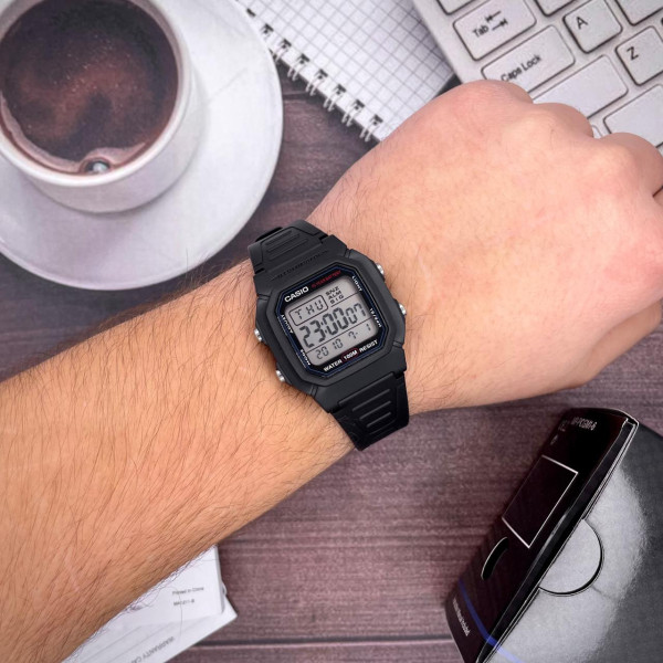 Мужские часы Casio W-800H-1A фото 4