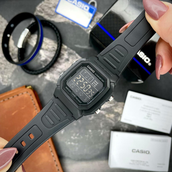 Чоловічий годинник Casio W-800H-1B фото 4