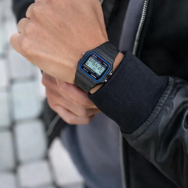Мужские часы Casio F-91W-1D фото 4