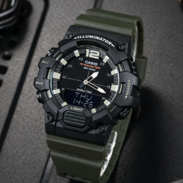 Чоловічий годинник Casio HDC-700-3A фото 4