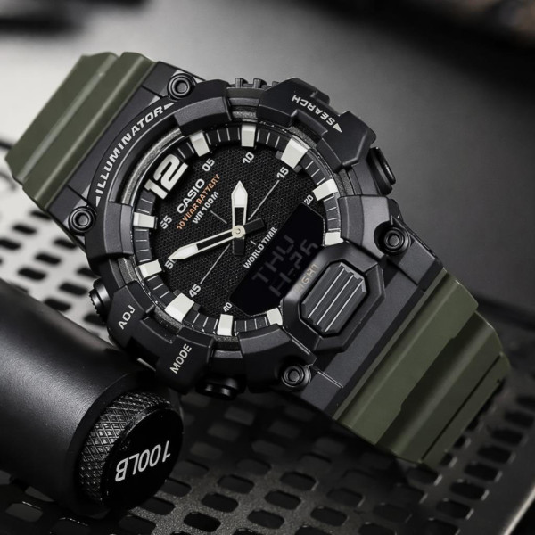 Чоловічий годинник Casio HDC-700-3A фото 5