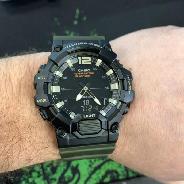 Чоловічий годинник Casio HDC-700-3A фото 6