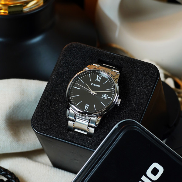 Чоловічий годинник Casio MTP-V002D-1B3 фото 5