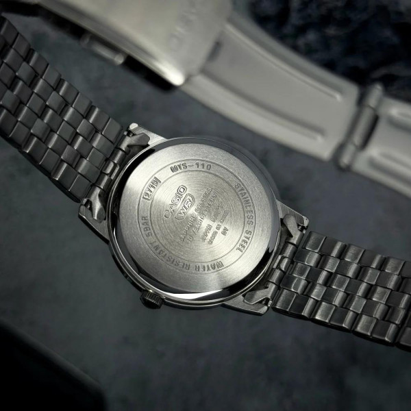 Чоловічий годинник Casio MTS-110D-7A фото 9