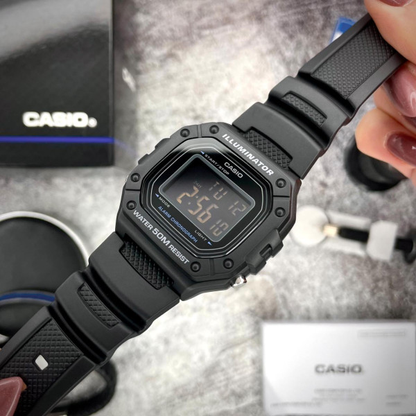 Мужские часы  Casio W-218H-1B фото 6