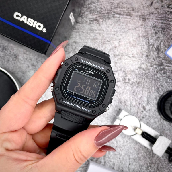 Мужские часы  Casio W-218H-1B фото 8