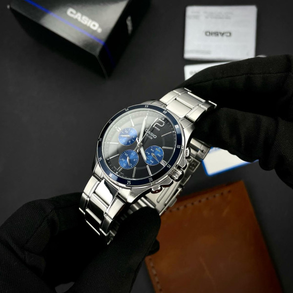 Чоловічий годинник Casio MTP-1374D-2A фото 5