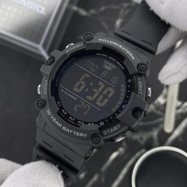 Чоловічий годинник Casio AE-1500WH-8B фото 5