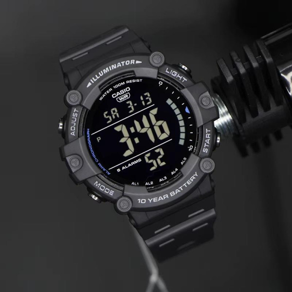 Чоловічий годинник Casio AE-1500WH-8B фото 8