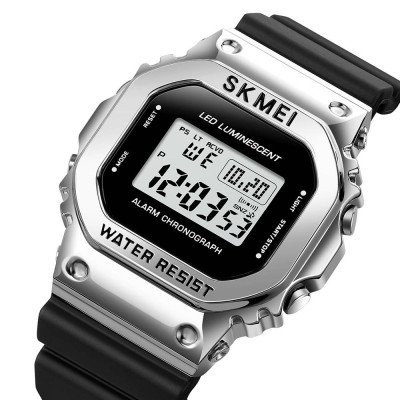 Skmei 1851SIBK Silver Black