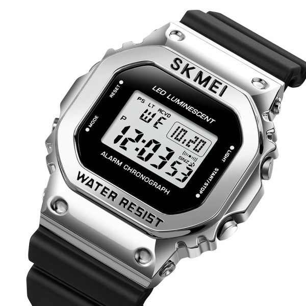 Наручные часы Skmei 1851SIBK Silver Black фото 3