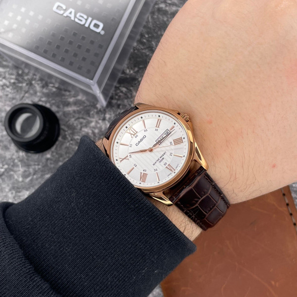 Чоловічий годинник Casio MTP-1384L-7A фото 7