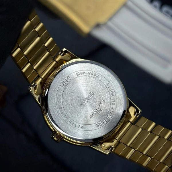 Чоловічий годинник Casio MTP-V002G-1B фото 8