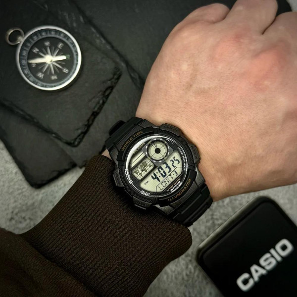 Чоловічий годинник Casio AE-1000W-1A фото 3