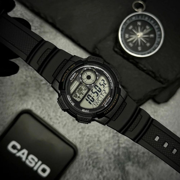 Чоловічий годинник Casio AE-1000W-1A фото 4
