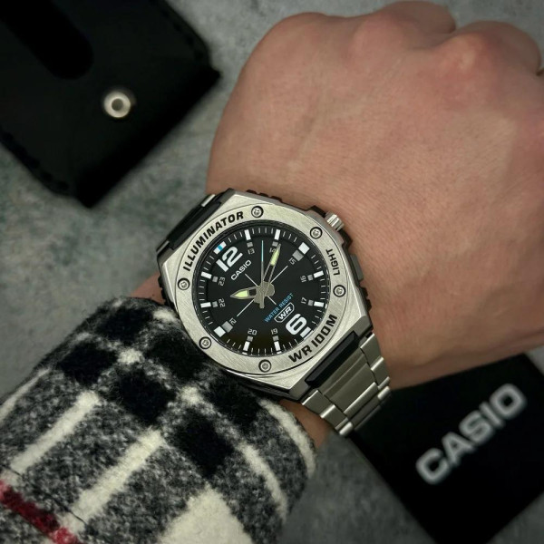 Чоловічий годинник Casio MWA-100HD-1A фото 3