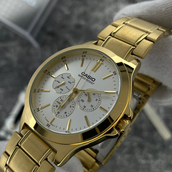 Чоловічий годинник Casio MTP-V300G-7A фото 4