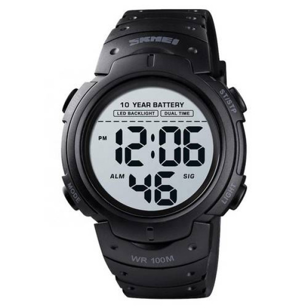 Мужские часы Skmei 1560BK Black фото 1