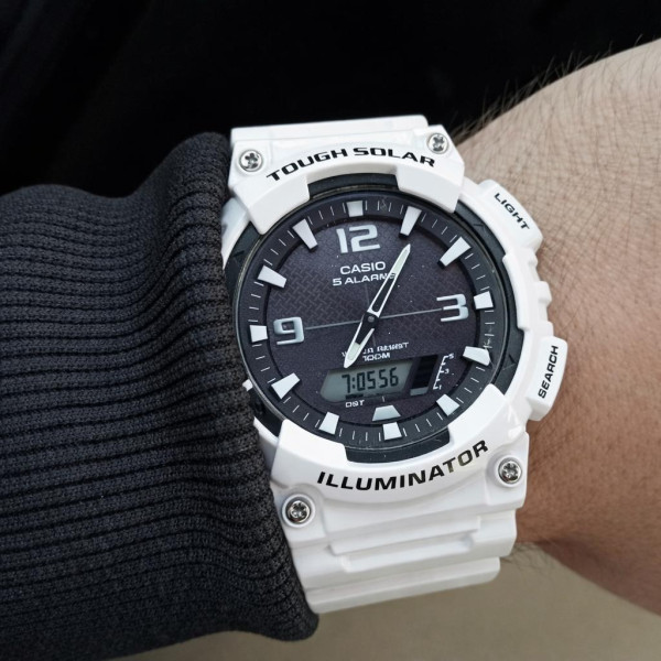 Чоловічий годинник Casio AQ-S810WC-7A фото 6