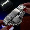 Класичний Чоловічий годинник Casio AMW-880D-1A стальний, водонепроникний, Японія фото 7