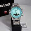 Класичний Чоловічий годинник Casio AMW-880D-2A2 стальний, водонепроникний, Японія фото 8