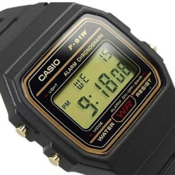 Чоловічий годинник Casio F-91WG-9Q фото 6