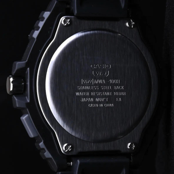 Мужские часы Casio MWA-100H-1A2 фото 8