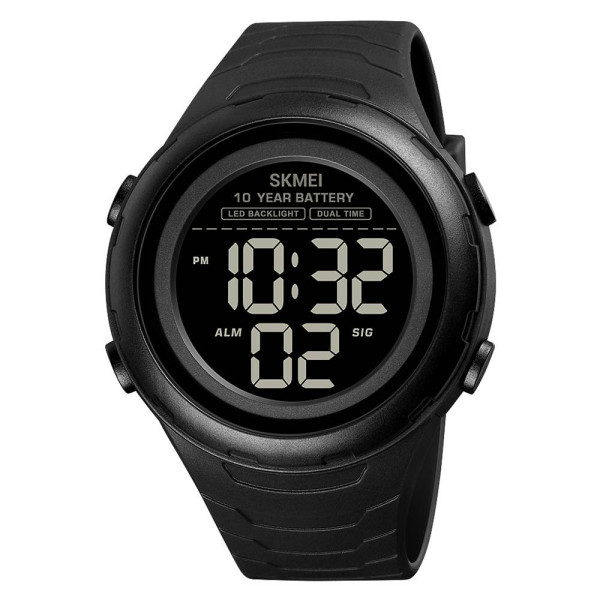 Чоловічий годинник Skmei 1675BK Black фото 1
