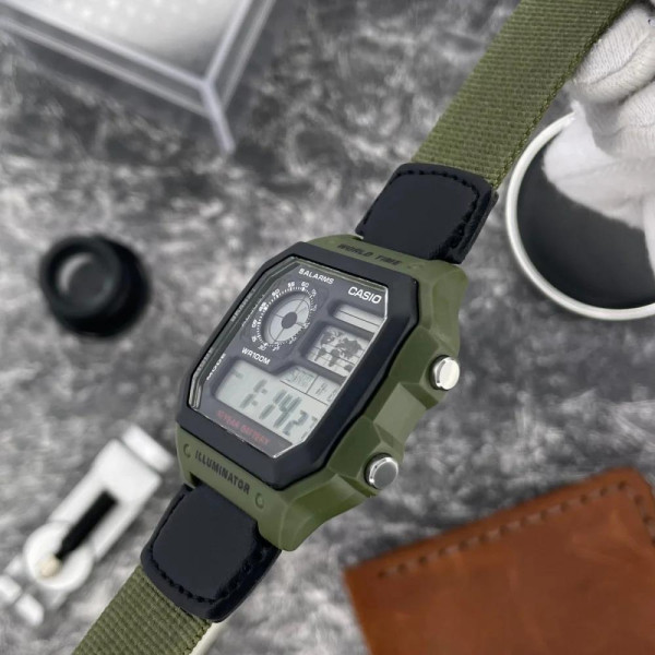 Чоловічий годинник Casio AE-1200WHB-3B фото 5