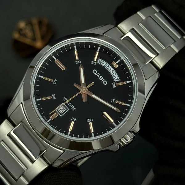 Чоловічий годинник Casio MTP-1370D-1A2 фото 6