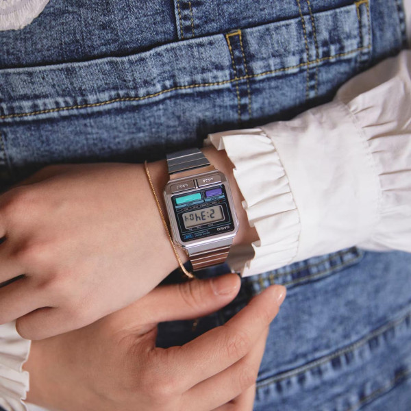 Чоловічий годинник Casio A120WE-1A фото 3