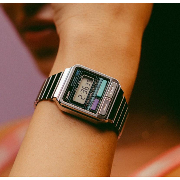 Чоловічий годинник Casio A120WE-1A фото 5