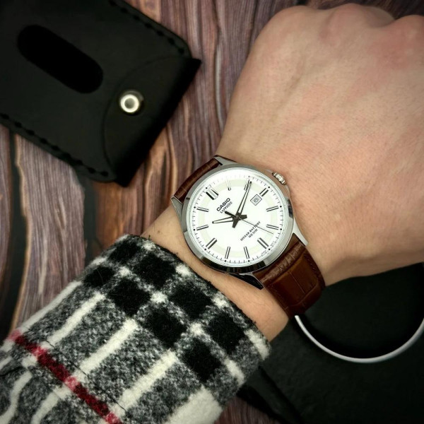 Чоловічий годинник Casio MTS-100L-7A фото 3