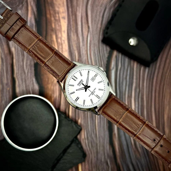 Чоловічий годинник Casio MTS-100L-7A фото 4