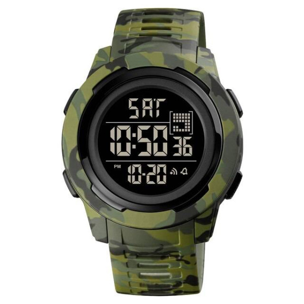 Чоловічий годинник Skmei 1731CMGNBK Camo Green Black