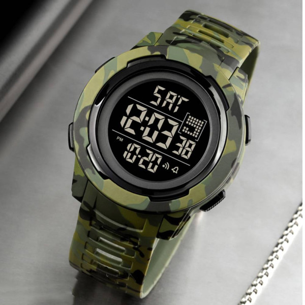 Мужские часы Skmei 1731CMGNBK Camo Green Black фото 5